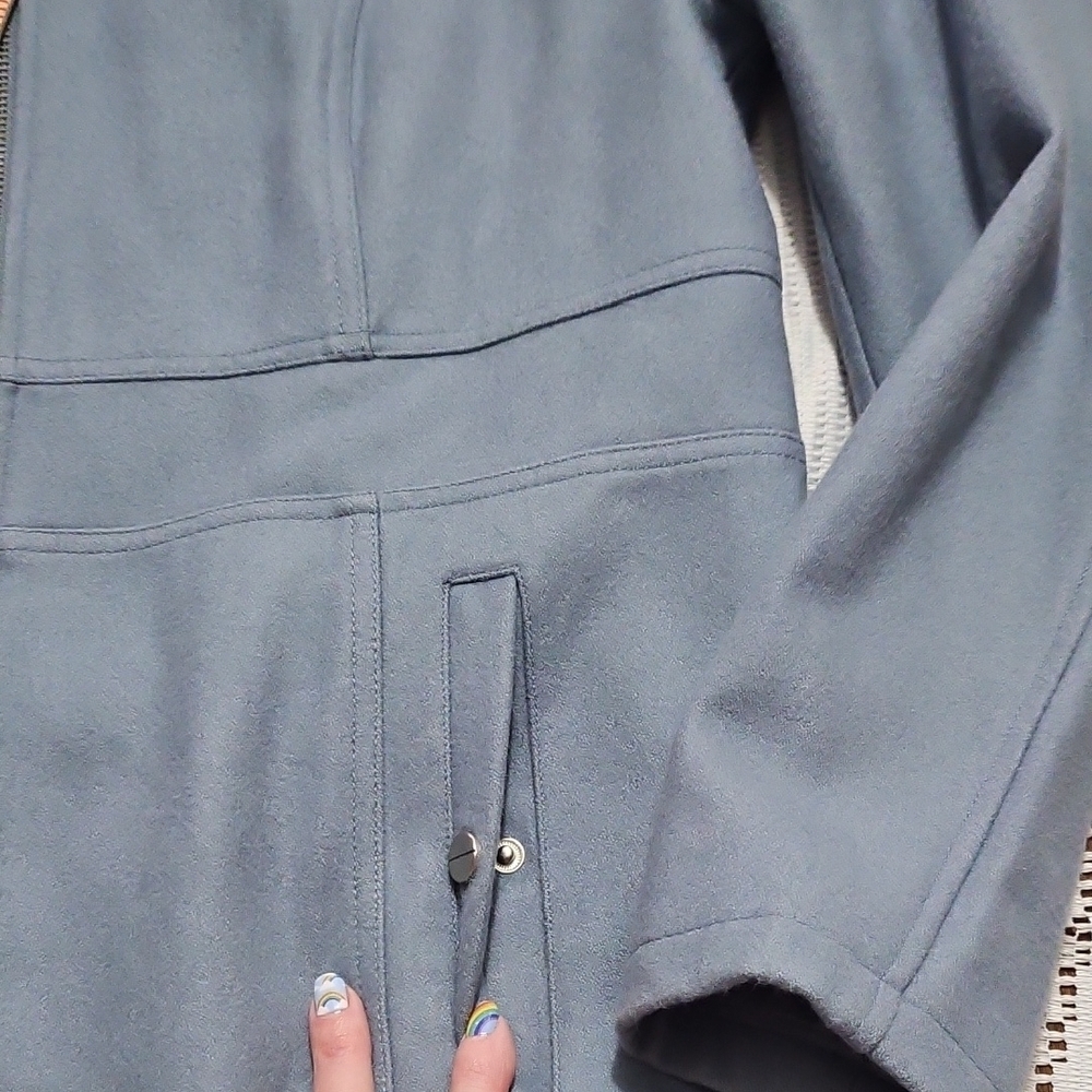 Kenneth Cole New York Blue Pea Coat - Picture 5 of 14